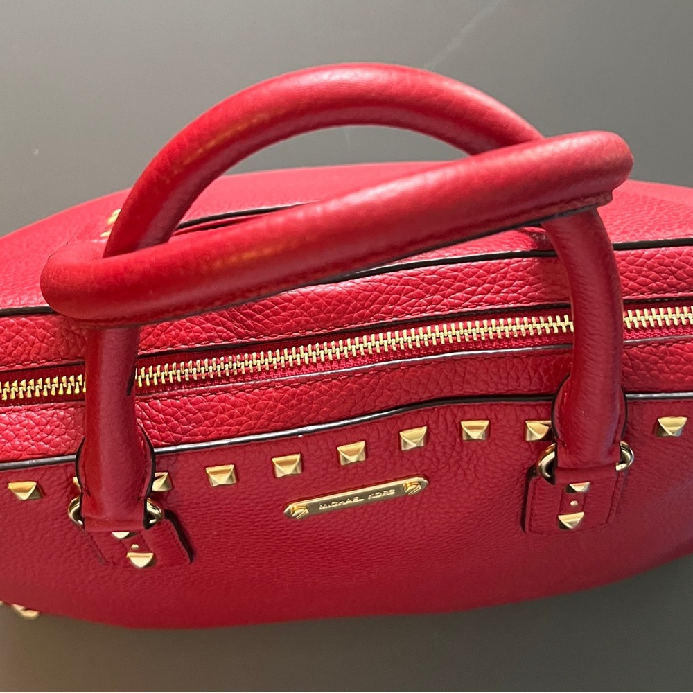 Michael Kors Sandrine Studded Satchel - Picture 2 of 14
